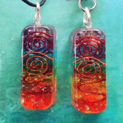 Orgone Copper Wire Pendent Crystal Orgonite