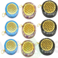 Mix Orgone Metal Disc Pendent Latest Pendent