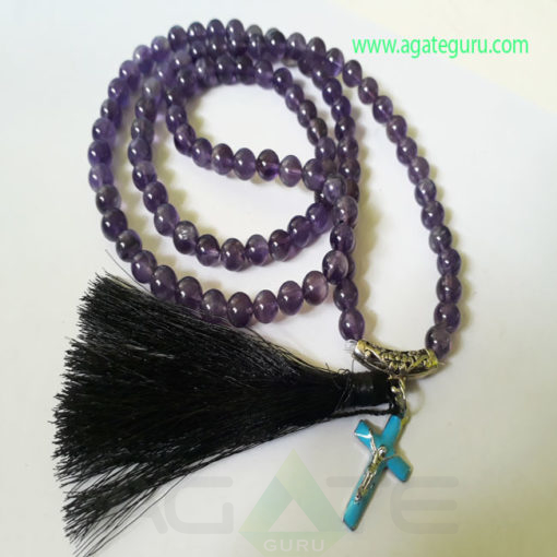 Amethyst-Natural-Beads-Jaap-Mala-with-Cross