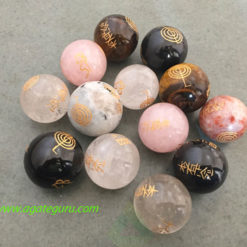 Assorted-Engrave-Usai-Reiki-Set-Spheres