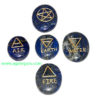 Crystal-Lapis-Lazuli-5-Element-Tumble-Stones-Set