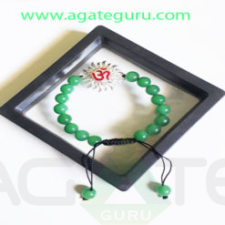 Green-Aventurian-Beads-Bracelet-With-Sun-Charm