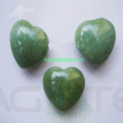 Green-Aventurine-Puff-Heart