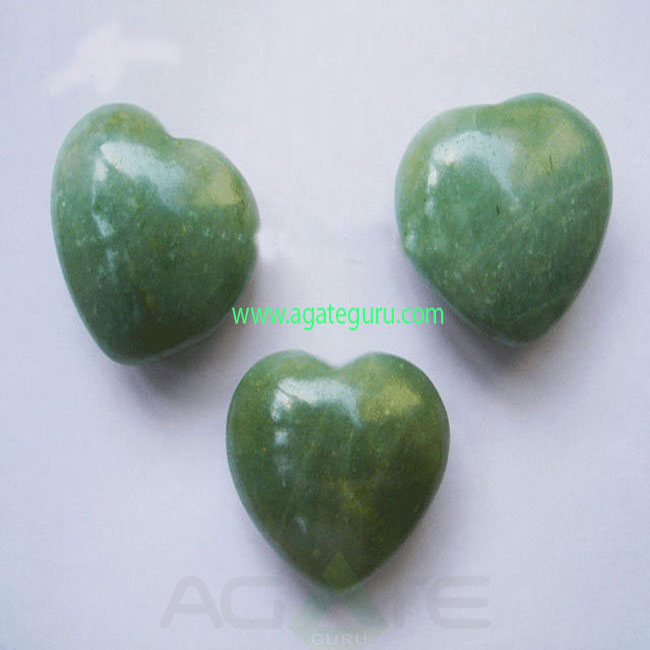 Green-Aventurine-Puff-Heart