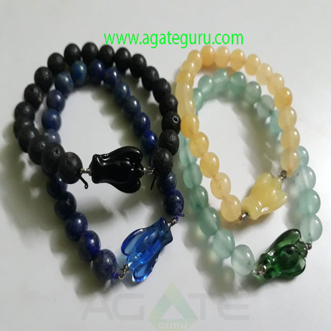 Mix-gemstone-Beads-Angel-Bracelet Mix-gemstone-Beads-Angel-Bracelet