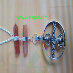 Red-Carnelian-Gemstone-Dorje-Pendent
