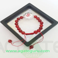 Red-Carnelin-Beads-Charm-Bracelet-With-Gift-Box