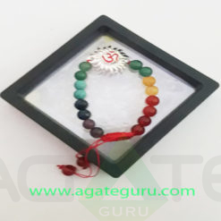 Seven-Chakral-Beads-Sun-Om-Charm-Bracelet-With-Gift-Box