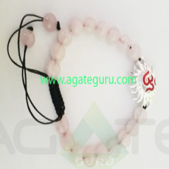 Sun-Ohm-Charm-Rose-Quartz-Beads-Bracelet