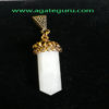 White-King-agate-Fency-Pencil-Pendent