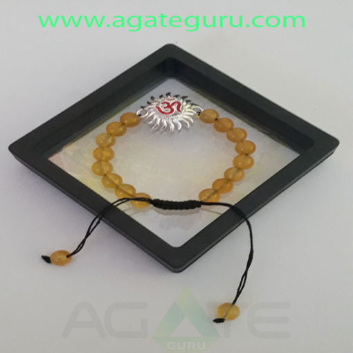 Yellow-Aventurian-Healing-Bracelet-With-Gift-Box