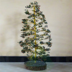 Black Turmuline With Chakra Chips Tree