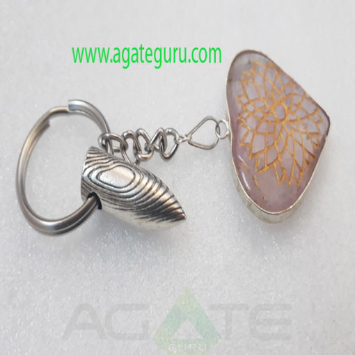 Amethyst-Engraved-Bullet-Keychain