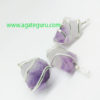 Amethyst-Rough-Wire-Wrape-Pendent