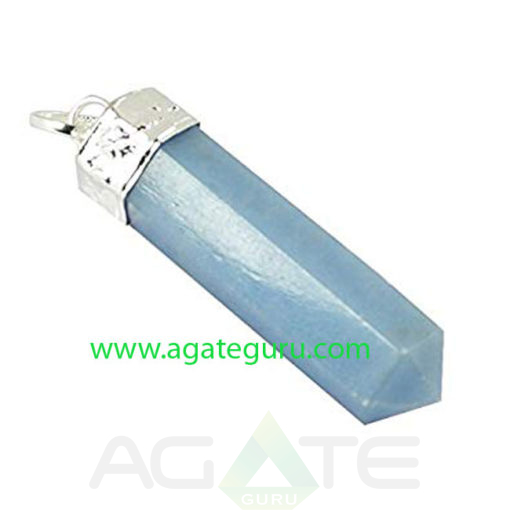 Angelite-Gemstone-Pencil-Pendent