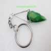 Arrowhead-Green-Glass-Arrowhead-Keychain