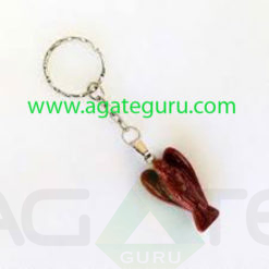 Gemstone-Angel-Key-Ring