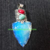 Oplite-Hand-Made-Arrowhead-Fency-PendentOplite-Hand-Made-Arrowhead-Fency-Pendent