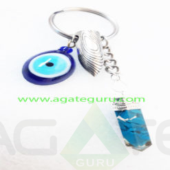 Orgone-Turquoish-Pencil-With-Evil-Eye-Keychaain