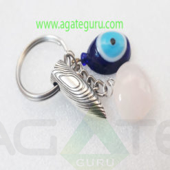 Rose-Quartz-Heart-Wirg-Dragon-Eye-Keychain