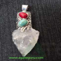 Rose-Quartz-Riugh-Arrowhead-Pendent