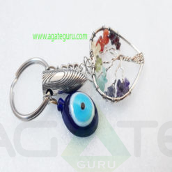 Seven-Chakra-With-Evil-Eye-Keychain