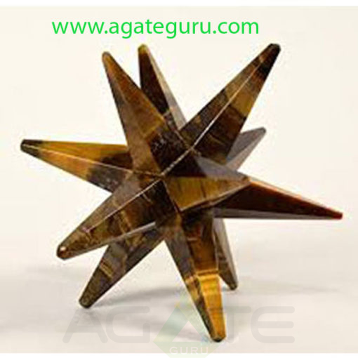 Tigereye-Agate-12-Point-Merkaba-Star