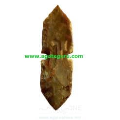 Latest New Shape Agate Arrowhead Artifact