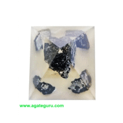 Orogne Pyramid With Black Turmuline Rough