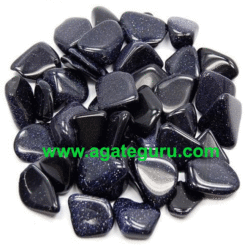 Blue Sunstone Gemstone Tumble