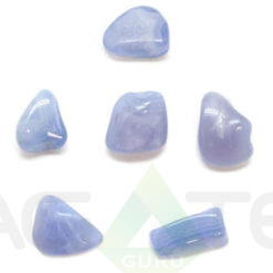 Blue Lace Agate Natural Gemstone Tumble Stone