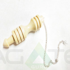 White wooden Isis Healing Pendulum