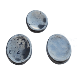 Hemetite Gemstone Worry Thumb Stone