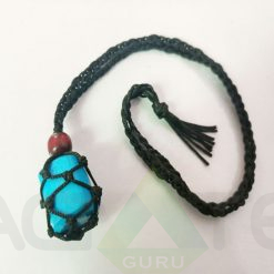 Tutorial Gemstone Macrame Interchangeable Pouch Necklace