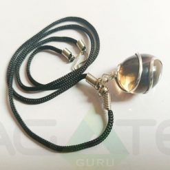 High Quality Smoky Quartz Tumble Pendent WIth Adjustable Thread