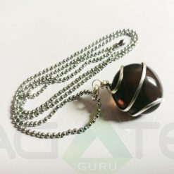 High Quality Smoky Wire WrapeTumble Pendent